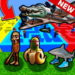 100 players VS Meme Maze