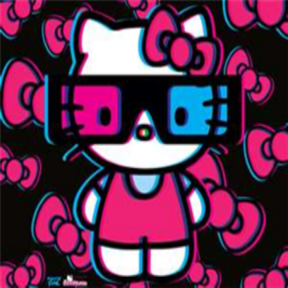 hello kitty 3D Roblox decal
