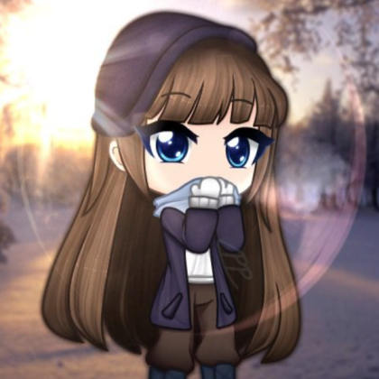 Gacha Life Girl (Winter Cute) Roblox decal