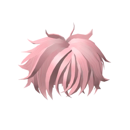 Pink Messy Sharp Hair Roblox item thumbnail
