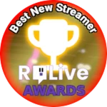 🏆 Best New Streamer Roblox badge thumbnail