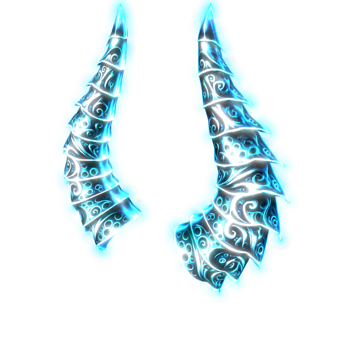 Emissive Dreambound Horns Of Soulfire