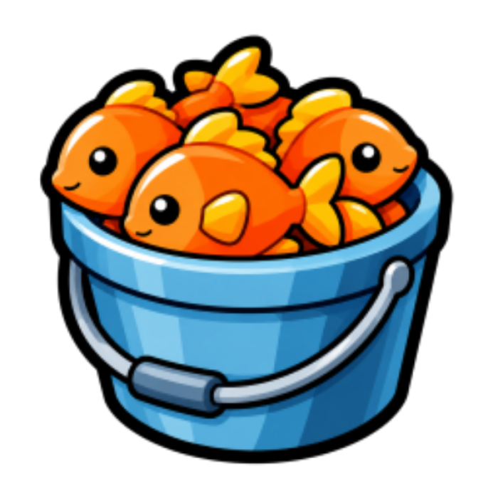 Fish Bucket icon outline 256 Roblox decal