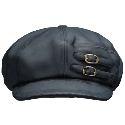 Charcoal Buckle Beret