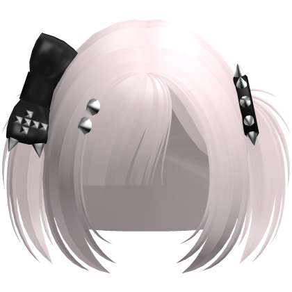 Emo Pink Vkei Baby Pigtails /w Bow Roblox item