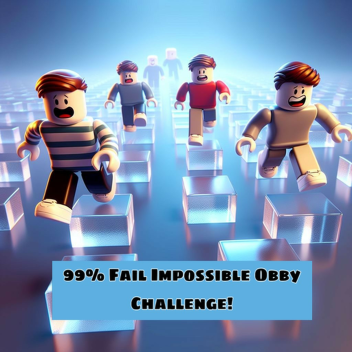 99% Fail Impossible Obby Challenge!