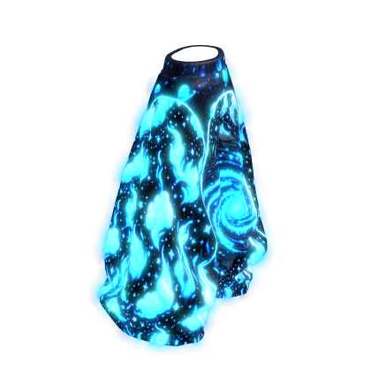 [GLOWING] Blue Galaxy Emissive Baggy Pants