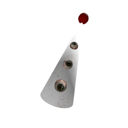 Dreamcore extra long clown hat (eyeball)
