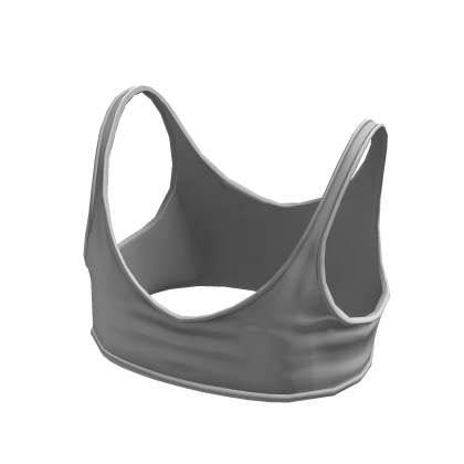 Iconic Crop Tank Top - White thumbnail