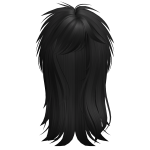 Scene Messy Emo Fluffy Long Hair