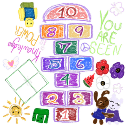 Square Two-Sided Decal