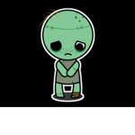the zombie man