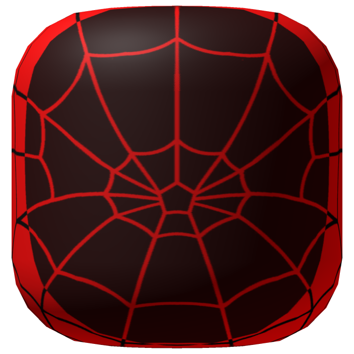 [Senses] Animated Series Spider Webbed Mask