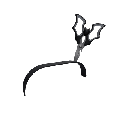 Bat Scissors Headband