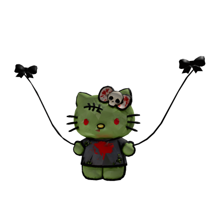 Halloween Spooky Kitty Charm