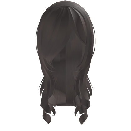 cute ash sidebangs long hair  Roblox item