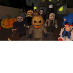 Scary elevator fan group