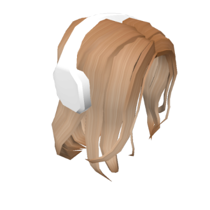 Music Hair🤍💢 Roblox decal