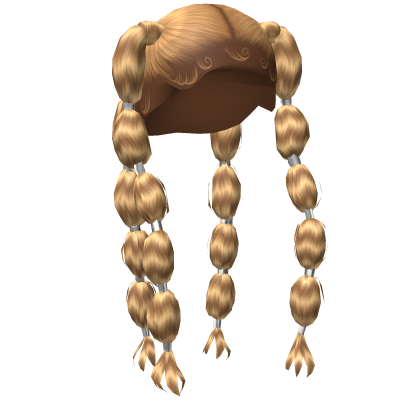 Bubble Braids in Blonde Roblox item