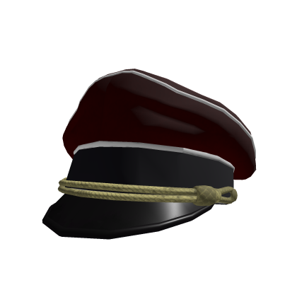 Red Authority Cap (Gold) Roblox item