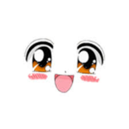 Anime Face Roblox decal