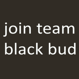 team black bud hangout