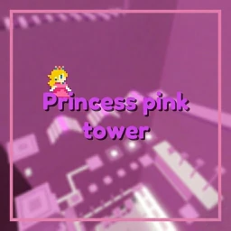 Princess pink tower icon