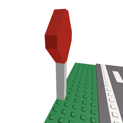 3 way intersection with stop signs