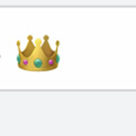 Here you dropped you crown