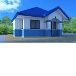 Blue house fun house