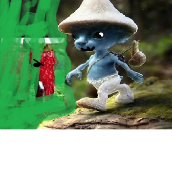 blue smurf cat  World