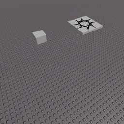 stare at a block