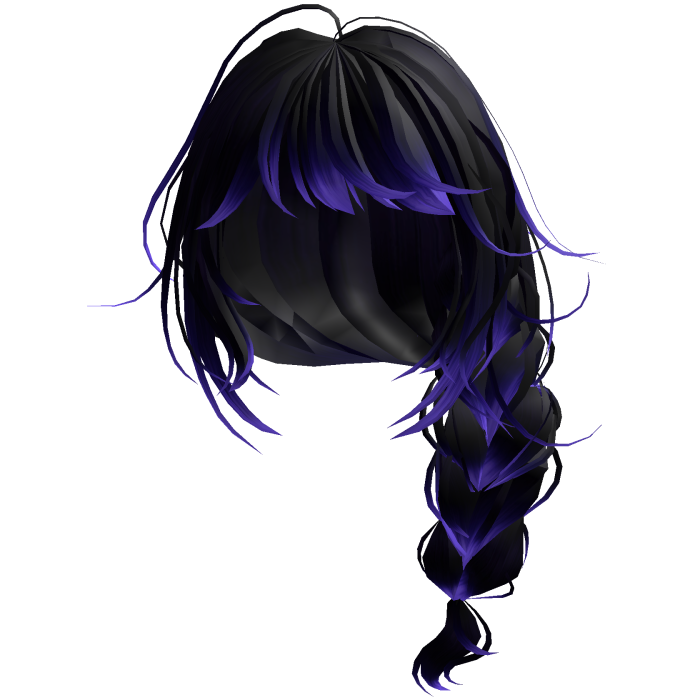 Ethereal Amethyst Empress Braided Hair