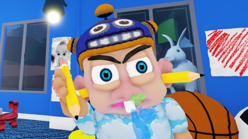 BABY TIMMY'S DAYCARE ESCAPE! (FIRST PERSON OBBY!)
