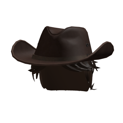 Messy Hair + Cowboy Hat