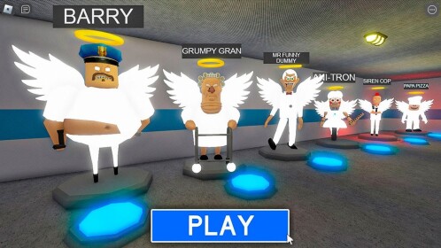 ANGEL POLICE PRISON RUN! (Obby)