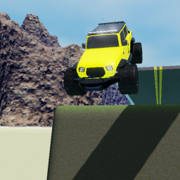 Drive off of a cliff and die icon