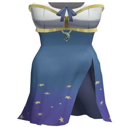 Yachiyo Nanami Blue Slit Dress 1.0 (Magia Record) Roblox item