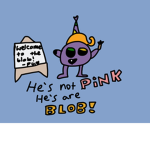Purple blobs