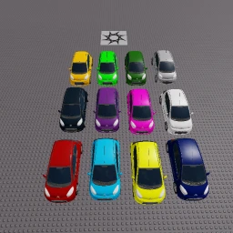 Rainbow Cars icon