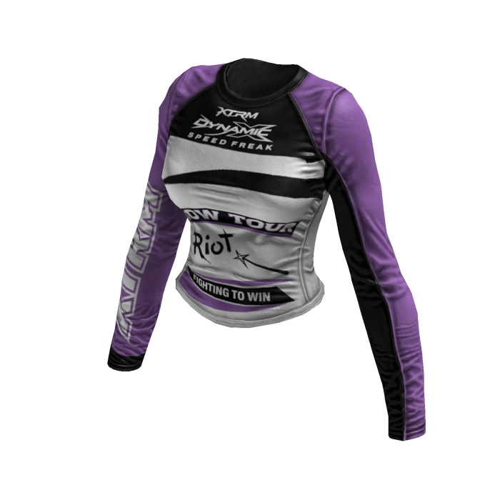Graffiti Hashiriya Streetracer Top (Lavender)