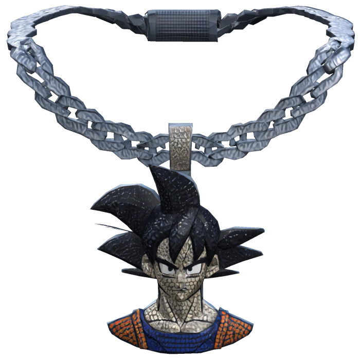 Iced Out Trendy Goku Chain 1.0