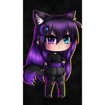 Purple wolf's