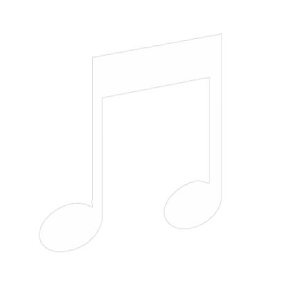 White Music Icon Roblox decal