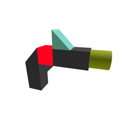 fake gun for (rob)