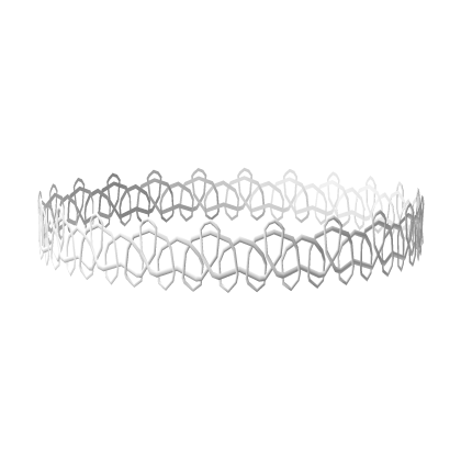 🐾kawaii cute lil white net lace choker tweencore