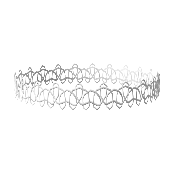 🐾kawaii cute lil white net lace choker tweencore