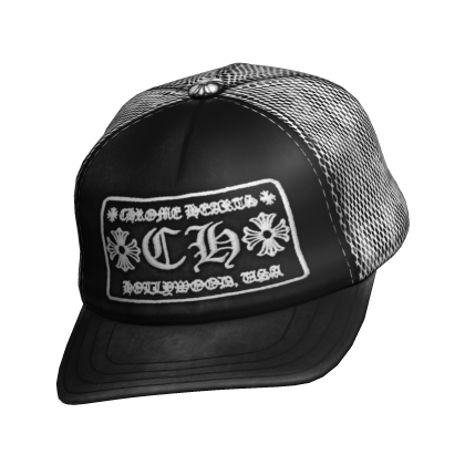 Tilted Gothic Hollywood Trucker Cap