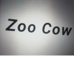 Zoo cow