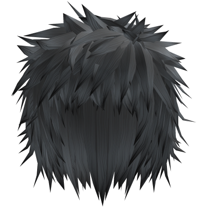 Platinum Grey Scene Messy Spiky Emo Boy Hair